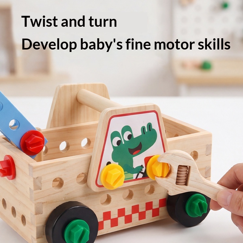 Wooden Assembled Tool Cart preview 4