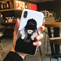 Coque de téléphone en TPU souple, unie et mate, style bonbon, pour iPhone 12, 11 Pro Max, Xs, Xr Max, 7, 6s, 8 Plus