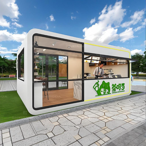 Nội thất 20ft 40ft container nhà câu chuyện duy nhất Apple cabin viên nang văn phòng Pod đúc sẵn Apple cabin nhà <span class=keywords><strong>2</strong></span> phòng ngủ - Product Image 5