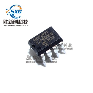 Chip DAC MCP4921 E P con interfaz SPI DIP8, alimentación de 2.7V a 5.5V, referencia interna, montaje a través de orificio. - Product Image 3