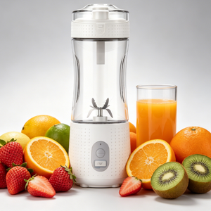 Licuadora Portátil Eléctrica con Función de Bloqueo de Seguridad, Vaso para Batidos, Exprimidor de Naranjas, Exprimidor de Frutas Inalámbrico de Tamaño Personal, Mini - Product Image 1