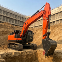 Excavatrice lourde de 22 tonnes, haute puissance moteur, pour travaux de construction, machine de terrassement hydraulique sur chenilles, prix