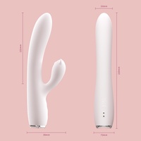 Beheizbarer Teleskop-Massagestab aus Weichem Silikon mit Mehrfrequenz-Vibration für Professionelle Entspannung und Gesundheit