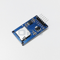 Papan Penyimpanan Modul Pembaca Kartu Micro SD 6-pin Modul Pembaca Adaptor Memori Kartu TF Antarmuka SPI Kompatibel dengan Ar-duino