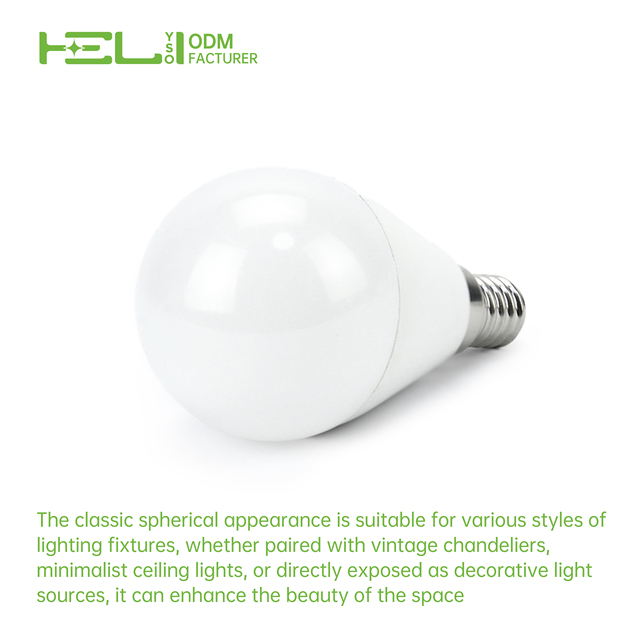 High CRI >80 SMD AC LED Bulb E14 G9 Base Flicker Free Eye Protection Lamp for Home Office Jiangxi HELI Lighting