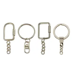 Professional Manufacturer Custom Metal Key Ring 2024 New Products O Ring Metal