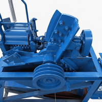 Nouvelle machine combinée de découpe et de broyage de fourrage pour animaux et de paille à haute pulvérisation