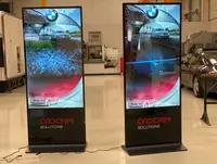 Vloerstaande Reclame Display 43 Inch Totem Reclame Machine Oem Digital Signage Touch Kiosk Display