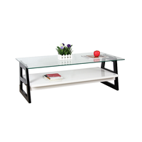 Table basse en acier miroir en verre de loisirs classique convertible pour salon salle à manger maison avec motif carré rond utilisation Villa
