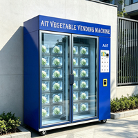 AIT Geavanceerde Fruit- en Groenteautomaat Zelfbedieningsautomaat voor verse producten Thermoelektrische Koeling 2°C-8°C