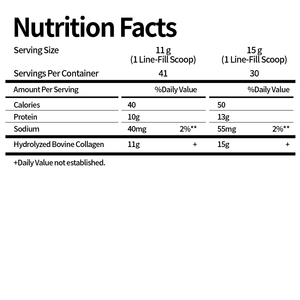 Polvere di Peptidi di Collagene - Collagene Idrolizzato in Polvere - Supporto per Capelli, Pelle, Unghie e Articolazioni - Integratori di Collagene di Tipo I e III - Product Image 2