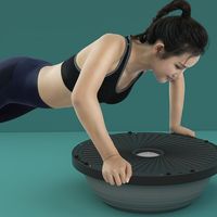 Ballon d'équilibre demi-sphère en PVC anti-éclatement Czfit Zzz81 Premium pour yoga, massage des pieds, entraînement Pilates multifonction
