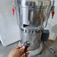 Machine commerciale de fabrication de beurre de cacahuète, de pâte de sésame et de tahini, broyeur colloïdal