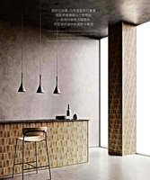 Lámina de Revestimiento de Pared o Techo de Acero Inoxidable y Cobre Retro Antique103 para Interiores de Restaurantes