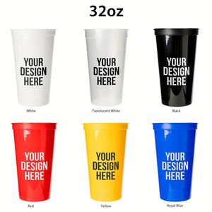 Gobelets de fête en plastique incassable personnalisés avec logo promotionnel pour stades – 8oz, 10oz, 16oz, 20oz, 24oz, 32oz - Product Image 3