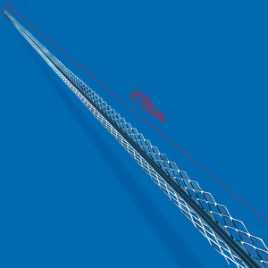 Protezione Angolare in Metallo Espanso di <span class=keywords><strong>Alluminio</strong></span> o Acciaio Inox per Pareti a Secco, Angoliera per Protezione Bordi - Product Image 5