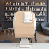 Analyseur de peau 3D intelligent MC88 AI pour l'analyse faciale, miroir magique Bluetooth, prise EU/US/JP