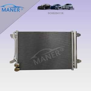 ระบบระบายความร้อนเครื่องยนต์ MANER คอนเดนเซอร์แอร์ หม้อน้ำ คาปาซิเตอร์ 5C0820411K สำหรับรถยนต์ VW BEETLE JETTA <span class=keywords><strong>Vento</strong></span> - Product Image 3