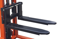 Chariot élévateur manuel à double mât 2T, pompe à pied, levage hydraulique, transpalette portable avec hauteur de levage personnalisable – Vente en gros usine