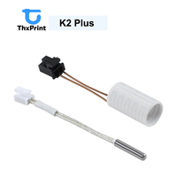 ThxPrint K2 Plus Hotend Thermistor Tube chauffant en céramique à haute conductivité thermique pour accessoires de bloc chauffant