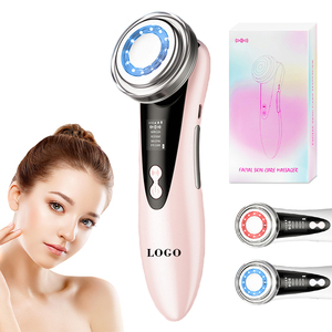 เครื่องนวดหน้าแบบพกพา ร้อน-เย็น 0728 พร้อมระบบสั่น นวดรอบดวงตา ยกกระชับผิว ลดเลือนริ้วรอย บำรุงผิวหน้าทุกวัน เพื่อความงาม - Product Image 1