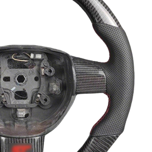 พวงมาลัยสปอร์ตคาร์บอนไฟเบอร์ปลอมแปลงอัตโนมัติของแท้ napphaus ปรับแต่งหนัง Nappa โฟกัส <span class=keywords><strong>MK2</strong></span>/MK3 st/rs CC XR5เทอร์โบ3ซี่ - Product Image 3