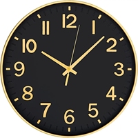 Jam Dinding Nordic 3D Embossing Angka 12 Inci Modern, Bulat, Plastik Murah, Quartz, Produsen Jam Custom