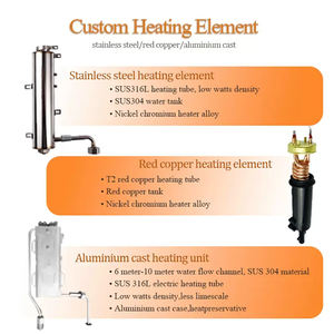 맞춤형 전기 6.5KW 8KW 9KW 욕실 스마트 무탱크 온수기 전기 순간 온수기 - Product Image 5