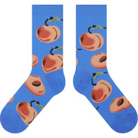 Nieuw ontwerp Winterfruitpatroon Mode Dames Crew Sokken Antislip Ademend Comfortabel Katoen voor casual dagelijks gebruik