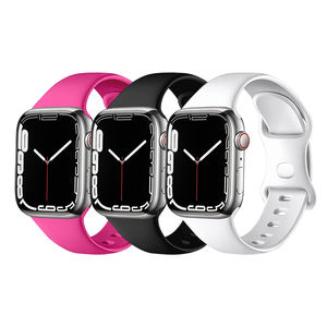 <span class=keywords><strong>Bracelet</strong></span> RYB en silicone pour <span class=keywords><strong>Apple</strong></span> <span class=keywords><strong>Watch</strong></span> Band 9 8 7 41mm 45mm <span class=keywords><strong>ultra</strong></span> 2 49mm 44mm 40mm 38 42mm Correa <span class=keywords><strong>Bracelet</strong></span> pour Iwatch Series 10 9 8 - Product Image 2