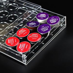 <span class=keywords><strong>Tiroir</strong></span> de rangement pour <span class=keywords><strong>capsules</strong></span> <span class=keywords><strong>Dolce</strong></span> <span class=keywords><strong>Gusto</strong></span> en acrylique transparent, support pour <span class=keywords><strong>capsules</strong></span> de café 24 pods, organisateur de cuisine - Product Image 5