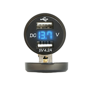 <span class=keywords><strong>Chargeur</strong></span> de <span class=keywords><strong>moto</strong></span> double USB DIN Hella Plug 5V 4.2A, adaptateur de charge rapide avec capuchon étanche pour motos <span class=keywords><strong>BMW</strong></span> Ducati Triumph - Product Image 1