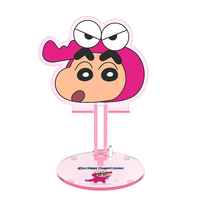 Support de téléphone pliable authentique Shin Chan, support de tablette portable léger de haute qualité pour les appels vidéo/les films/l'apprentissage