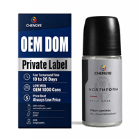 Anti-transpirant roll-on personnalisé à force clinique pour la transpiration excessive avec protection maximale contre l'humidité et forte défense contre les odeurs