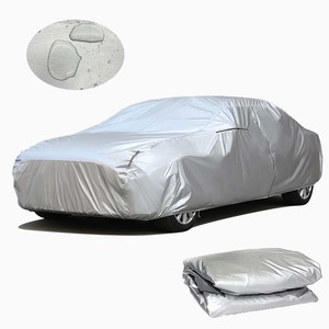 Haute qualité tous temps personnalisé Auto extérieur Polyester bâche de voiture ajustement universel <span class=keywords><strong>Protection</strong></span> Anti-ultraviolet pour le stationnement extérieur - Product Image 1