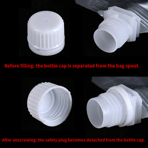 Túi đóng gói cho đồ uống lạnh lá cấp thực phẩm <span class=keywords><strong>doypack</strong></span> vòi đứng lên túi nhựa có tay cầm gói vòi cho đồ uống - Product Image 5