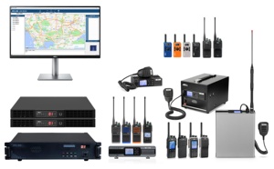 Système de communication radio de sécurité Walkie Talkie ABELL R-50(20) DMR, station de base répéteur mobile - Product Image 1