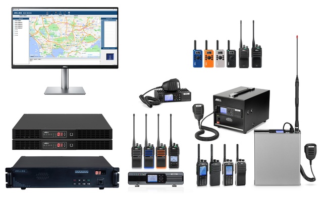 Security Walkie Talkie Radio Communication System ABELL R-50(20) DMR Mobile Repeater Base Station