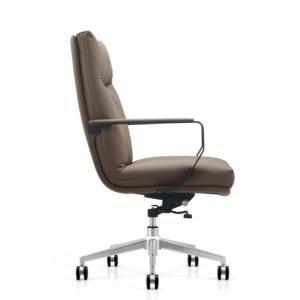 Sedie da <span class=keywords><strong>Ufficio</strong></span> in Pelle di Alta Qualità, Lussuose e Contemporanee, per Dirigenti e Manager - Product Image 4