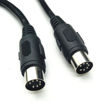 Benutzer definierte ODM OEM Din 13-polige Stecker-Stecker-Kabel adapter Big Din Audio-Kabel MINI Din MD-Verlängerung kabel