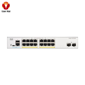 Commutateur PoE 10 Gigabit 16 ports série 1300 C1300-16P-4X - Product Image 1