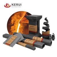 Tube en carbure de silicium haute résistance / Tuyau rigide en SiC résistant aux chocs thermiques pour four métallurgique