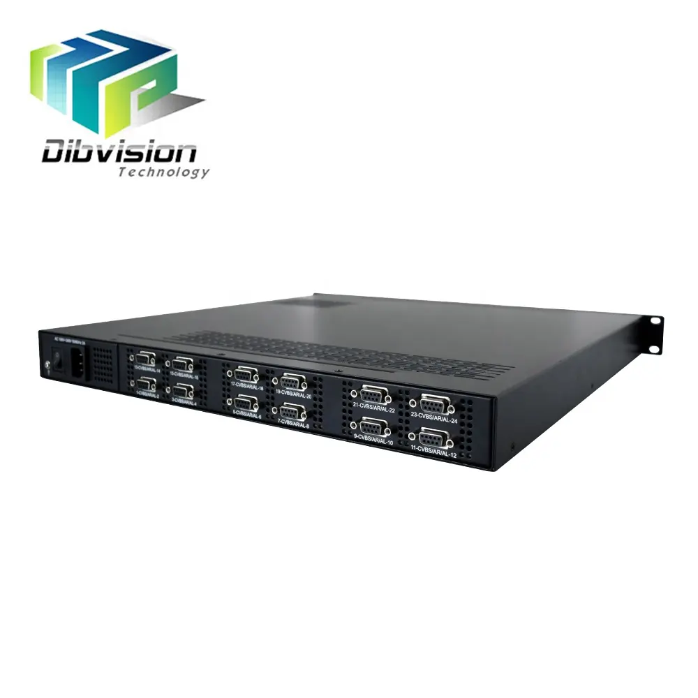 アナログTVシステムをアップグレードするための8ポートRCA sd mpeg2ビデオエンコーダーudpからqamへの変調器
