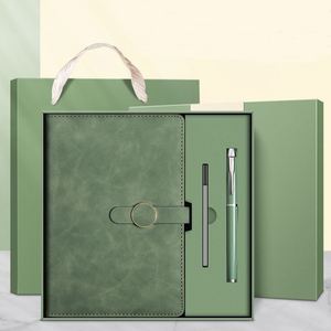 Set de Regalo de Cuaderno de Cuero y PP Personalizado al por Mayor con Bolígrafo y Diario - Product Image 3