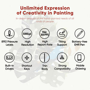 Nuovo Arrivo! VINSA T906 <span class=keywords><strong>Tablet</strong></span> per Insegnamento <span class=keywords><strong>con</strong></span> Stilo Passivo EMR, Tavoletta Grafica <span class=keywords><strong>con</strong></span> <span class=keywords><strong>Penna</strong></span> Digitale - Product Image 5