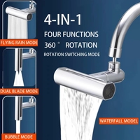 Accessoires universels modernes pour robinet de cuisine : Protège-éclaboussures, Mousseur rotatif anti-gouttelettes, Buse d'extension de pressurisation universelle