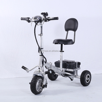 CE özellikli 500W Zappy hareketlilik E Scooter YXEB-718 3-tekerlekli elektrikli Scooter ile çıkarılabilir pil