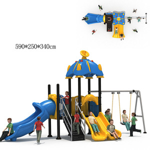 Trẻ Em Bằng Kim Loại <span class=keywords><strong>Swing</strong></span> Trường Học Sân Chơi Ngoài Trời Slide Trẻ Em Chơi Đồ Chơi Kết Hợp Slide - Product Image 3