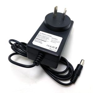AU/EU/<b>UK</b>/US 24W Wall Charger 12.6V 2a Chargers <b>Adapters</b> for 3S 10.8V 11.1V 12V lithium ion batteries Electric Scooters battery - Product Image 2