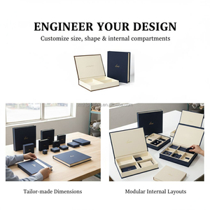 Classeur à anneaux en lin fait main avec ferrures dorées, style luxe, pour bureau, série d'archives à 3 anneaux, emballage de portefeuille - Product Image 6